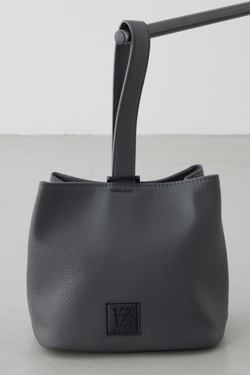 パッチ合皮巾着バッグ｜MEN｜E01JAB55-B070｜AZUL BY MOUSSY（アズール