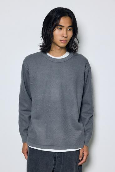 レイヤードニットトップスセット