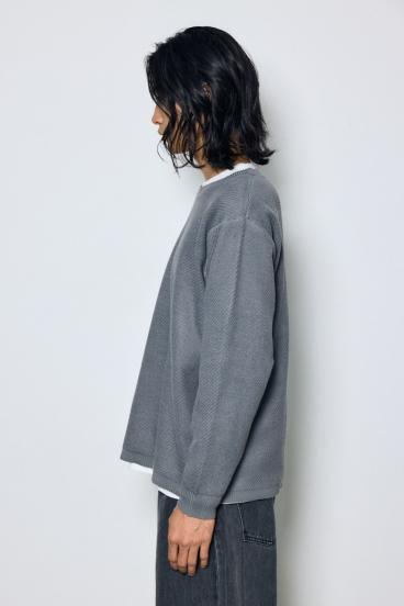 レイヤードニットトップスセット 詳細画像