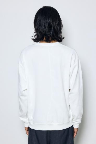 異素材切り替えトップス 詳細画像