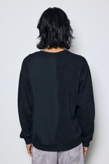 異素材切り替えトップス 詳細画像
