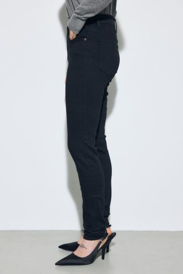 AZUL DENIM ジャストウエストスキニーデニム 詳細画像