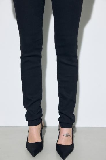 AZUL DENIM ジャストウエストスキニーデニム 詳細画像