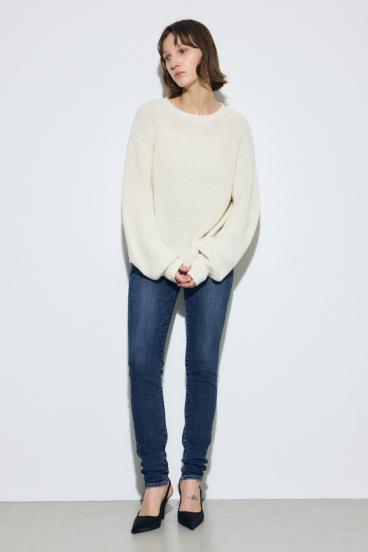 AZUL DENIM ジャストウエストスキニーデニム 詳細画像