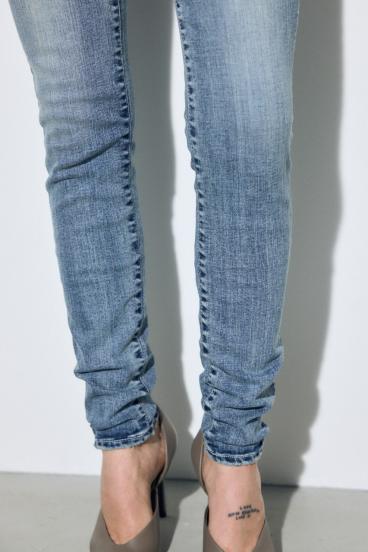 AZUL DENIM ジャストウエストスキニーデニム 詳細画像