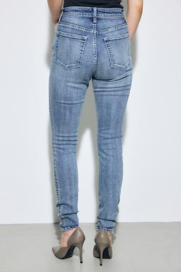 AZUL DENIM ジャストウエストスキニーデニム 詳細画像