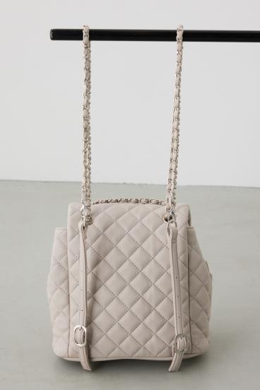 3WAYキルティングリュック 詳細画像