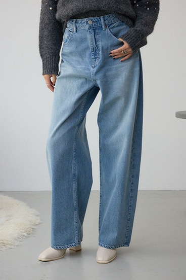 L/B ライトオンスカーブデニム