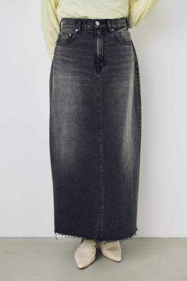 デニムロングスカート