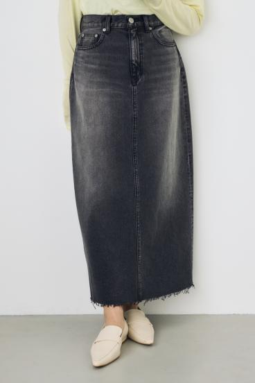 デニムロングスカート