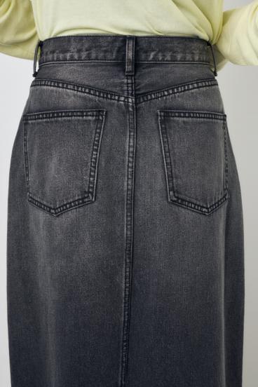 デニムロングスカート 詳細画像