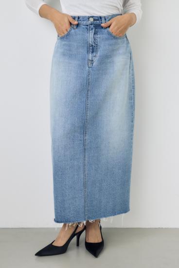 デニムロングスカート