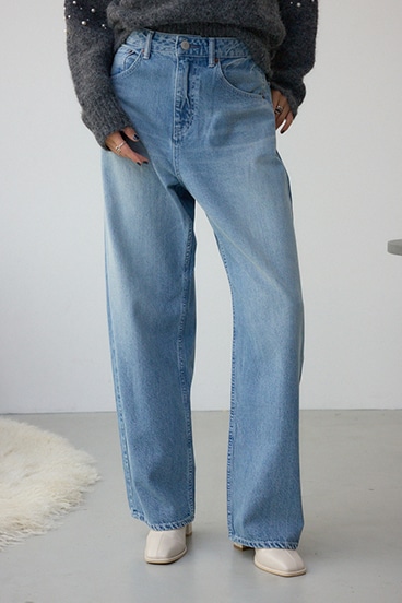 L/B ライトオンスカーブデニム ショート丈