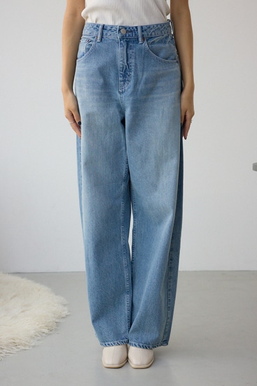 L/B ライトオンスカーブデニム ショート丈 詳細画像