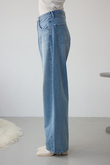 L/B ライトオンスカーブデニム ショート丈 詳細画像