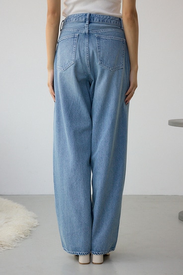 L/B ライトオンスカーブデニム ショート丈 詳細画像