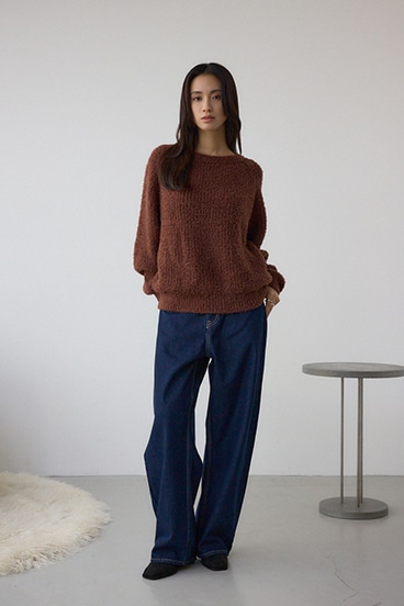 O/W ライトオンスカーブデニム 詳細画像