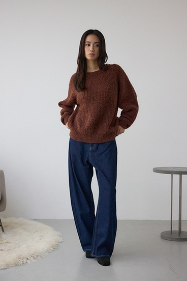 O/W ライトオンスカーブデニム 詳細画像