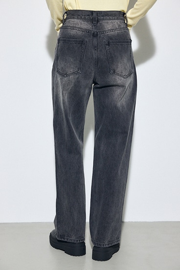 AZUL DENIM レースワイドデニム 詳細画像