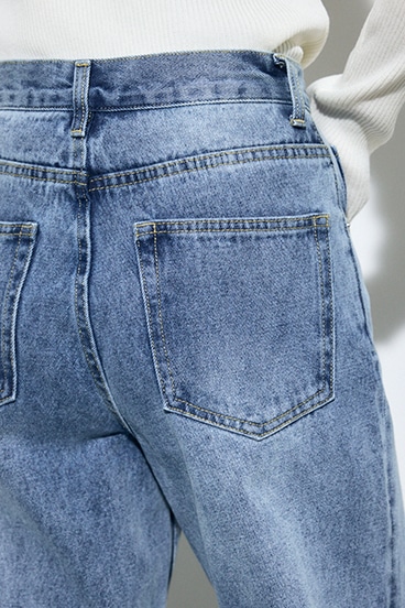 AZUL DENIM レースワイドデニム 詳細画像