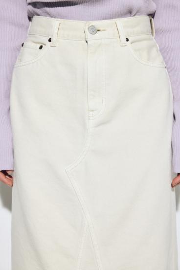 AZUL DENIM カラーストレートデニムスカート 詳細画像