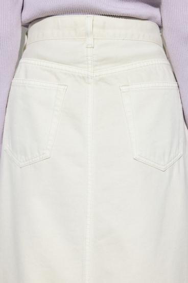 AZUL DENIM カラーストレートデニムスカート 詳細画像