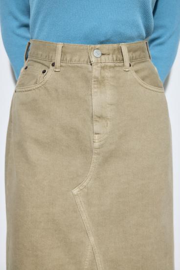 AZUL DENIM カラーストレートデニムスカート 詳細画像