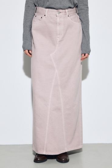 AZUL DENIM カラーストレートデニムスカート