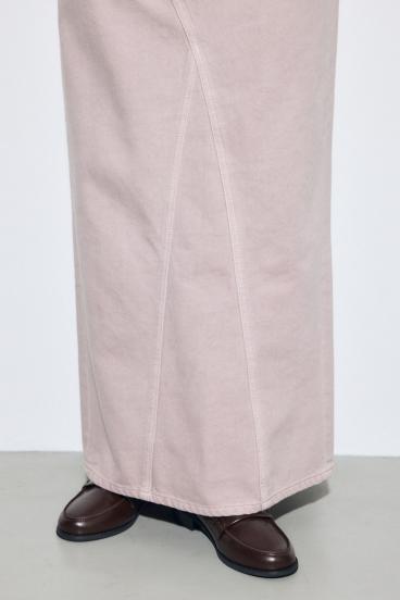 AZUL DENIM カラーストレートデニムスカート 詳細画像