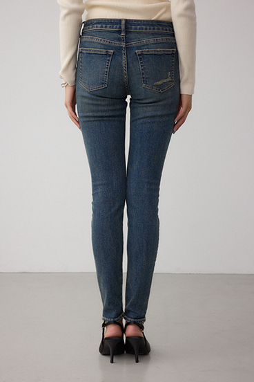 AZUL DENIM リペアスキニーデニム 詳細画像