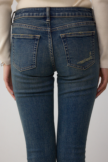 AZUL DENIM リペアスキニーデニム 詳細画像