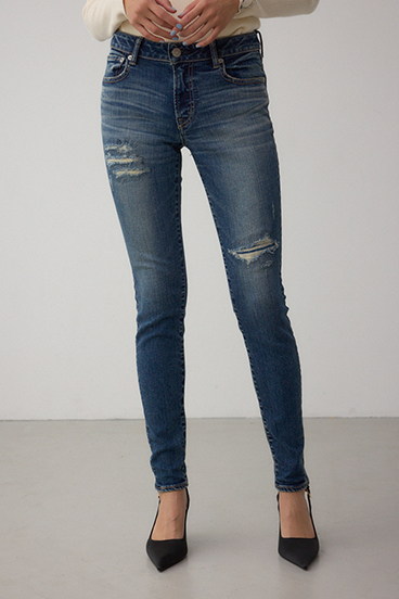 AZUL DENIM リペアスキニーデニム