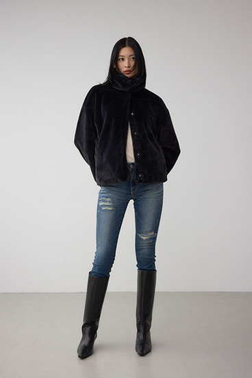 AZUL DENIM リペアスキニーデニム 詳細画像