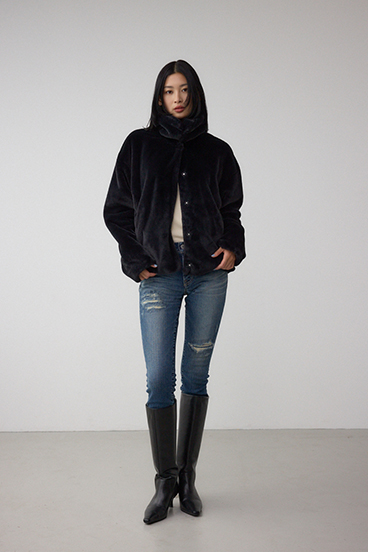 AZUL DENIM リペアスキニーデニム 詳細画像