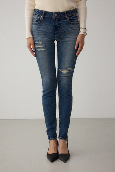 AZUL DENIM リペアスキニーデニム 詳細画像