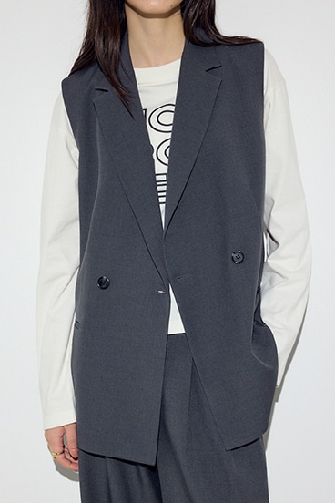 テーラードジレ