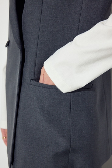 テーラードジレ 詳細画像