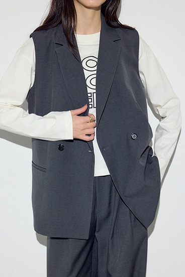 テーラードジレ 詳細画像