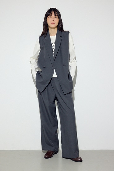 テーラードジレ 詳細画像