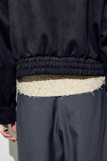 フェイクスエードショートブルゾン 詳細画像