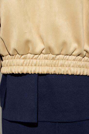 フェイクスエードショートブルゾン 詳細画像