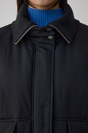 襟リブ中綿ポケットブルゾン 詳細画像