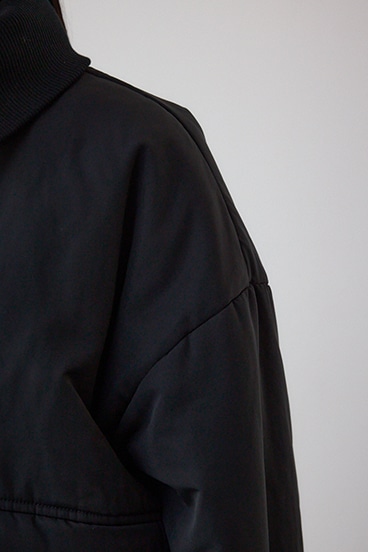 襟リブ中綿ポケットブルゾン 詳細画像