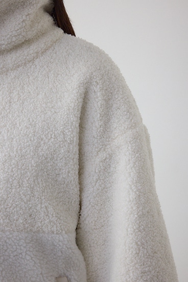 リバーシブルキルティングボアブルゾン 詳細画像