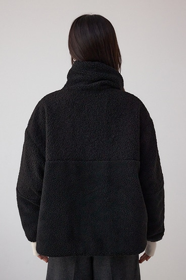 リバーシブルキルティングボアブルゾン 詳細画像