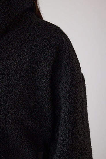 リバーシブルキルティングボアブルゾン 詳細画像