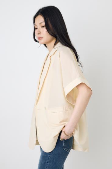 COMFORA AIRハーフスリーブジャケット 詳細画像