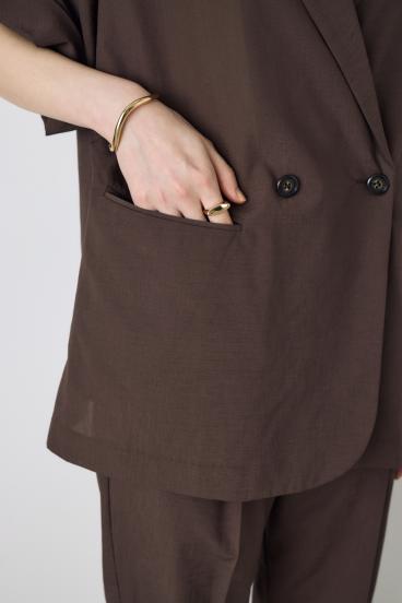 COMFORA AIRハーフスリーブジャケット 詳細画像