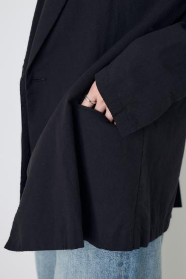 フレンチリネンCOOLMAXテーラードジャケット 詳細画像