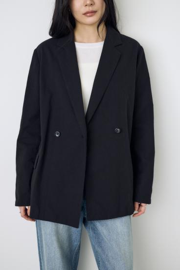 フレンチリネンCOOLMAXテーラードジャケット 詳細画像